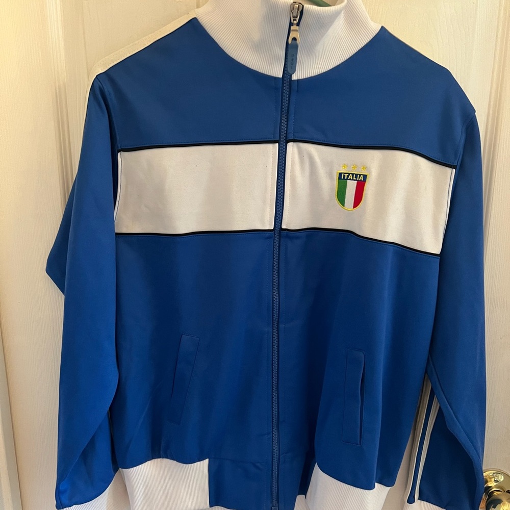 Mens Italia tracksuit jacket size Xl